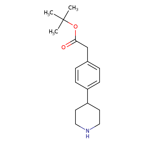 tert-butyl2-[4-(piperidin-4-yl)phenyl]acetate