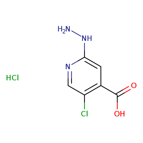 5-Chloro-2-hydrazinylisonicotinic acid hydrochloride