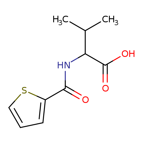 3-methyl-2-(thiophen-2-ylformamido)butanoic acid
