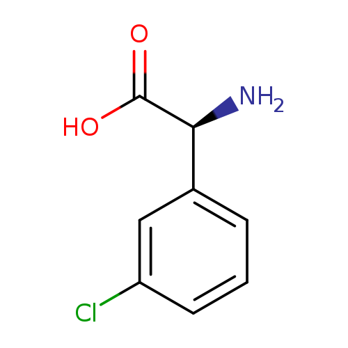 Benzeneacetic acid, α-amino-3-chloro-, (αS)-