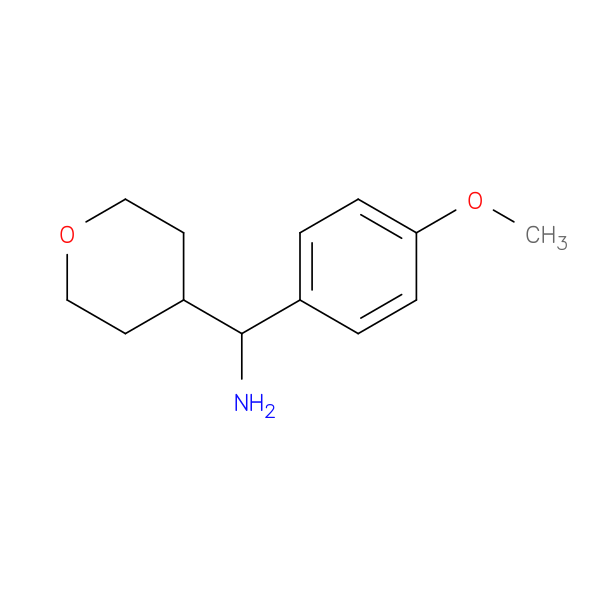 (4-Methoxyphenyl)(tetrahydro-2h-pyran-4-yl)methanamine