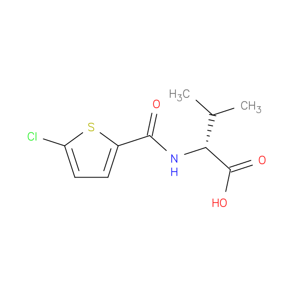 (2R)-2-[(5-Chlorothiophen-2-yl)formamido]-3-methylbutanoic acid
