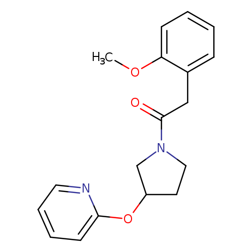 2-(2-methoxyphenyl)-1-[3-(pyridin-2-yloxy)pyrrolidin-1-yl]ethan-1-one