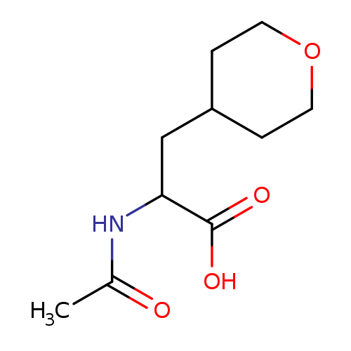 2-acetamido-3-(oxan-4-yl)propanoic acid