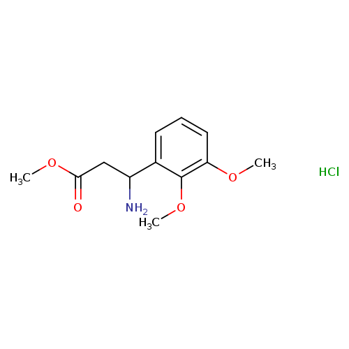 Methyl 3-amino-3-(2,3-dimethoxyphenyl)propanoate hydrochloride