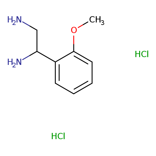 1-(2-methoxyphenyl)ethane-1,2-diaminedihydrochloride