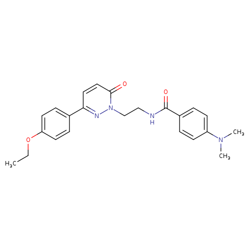 4-(dimethylamino)-N-{2-[3-(4-ethoxyphenyl)-6-oxo-1,6-dihydropyridazin-1-yl]ethyl}benzamide