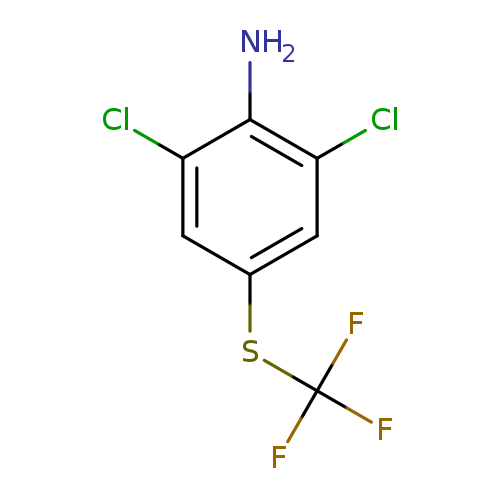 2,6-Dichloro-4-((trifluoromethyl)thio)aniline
