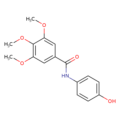N-(4-hydroxyphenyl)-3,4,5-trimethoxybenzamide