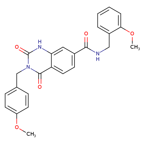 N-[(2-methoxyphenyl)methyl]-3-[(4-methoxyphenyl)methyl]-2,4-dioxo-1,2,3,4-tetrahydroquinazoline-7-carboxamide