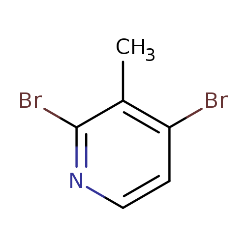 Pyridine, 2,4-dibromo-3-methyl-
