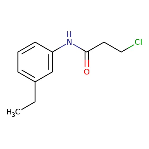 3-Chloro-n-(3-ethylphenyl)propanamide