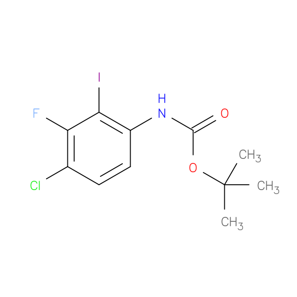 tert-Butyl (4-chloro-3-fluoro-2-iodophenyl)carbamate
