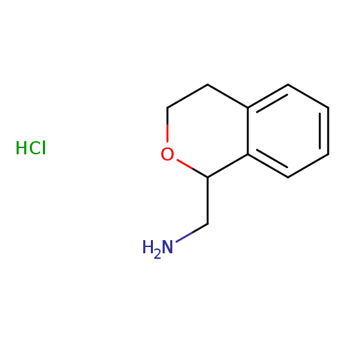 (3,4-dihydro-1H-isochromen-1-ylmethyl)amine hydrochloride