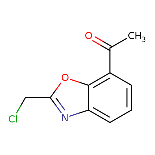 1-[2-(chloromethyl)-1,3-benzoxazol-7-yl]ethan-1-one