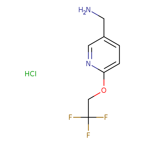 [6-(2,2,2-Trifluoroethoxy)pyridin-3-yl]methanamine hydrochloride