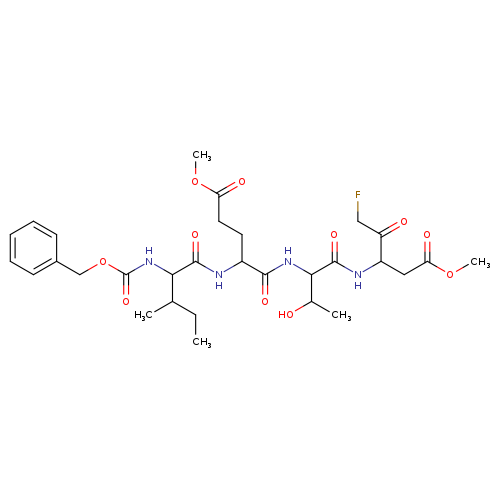 L-Threoninamide, N-[(phenylmethoxy)carbonyl]-L-isoleucyl-L-α-glutamyl-N-[(1S)-3-fluoro-1-(2-methoxy-2-oxoethyl)-2-oxopropyl]-, methyl ester