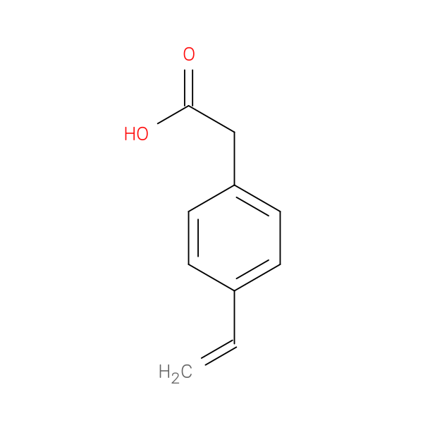 4-Ethenylbenzeneacetic acid