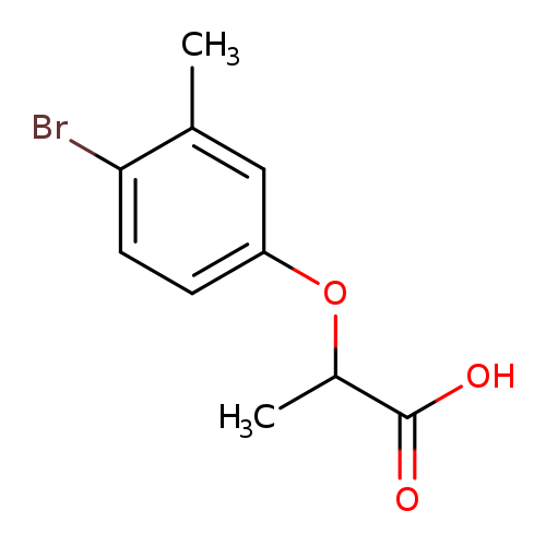 2-(4-Bromo-3-methylphenoxy)propanoic acid