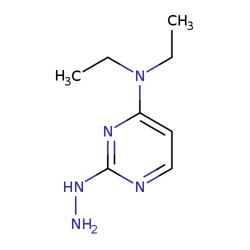 N,N-diethyl-2-hydrazinylpyrimidin-4-amine
