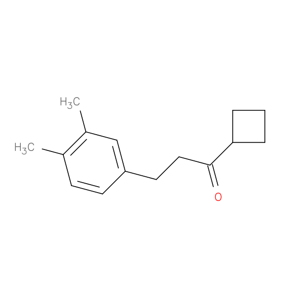 Cyclobutyl 2-(3,4-dimethylphenyl)ethyl ketone