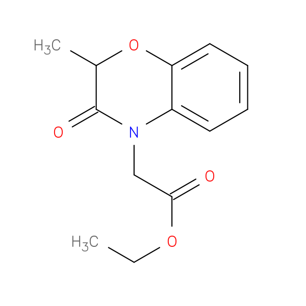 ethyl 2-(2-methyl-3-oxo-3,4-dihydro-2H-1,4-benzoxazin-4-yl)acetate