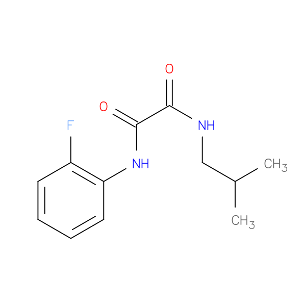 N'-(2-fluorophenyl)-N-(2-methylpropyl)ethanediamide