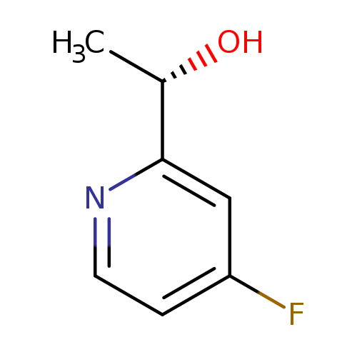 (1S)-1-(4-fluoropyridin-2-yl)ethan-1-ol