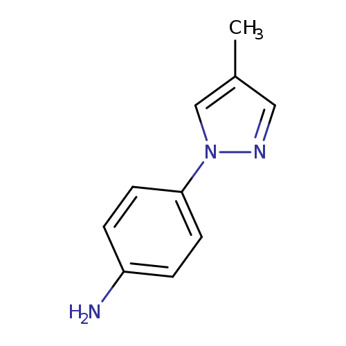 4-(4-Methyl-1H-pyrazol-1-yl)aniline