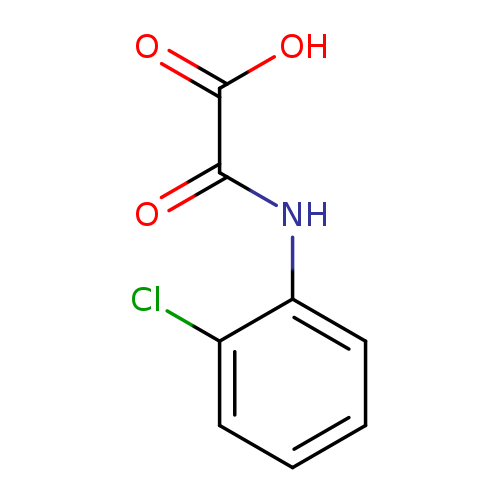 [(2-Chlorophenyl)amino](oxo)acetic acid