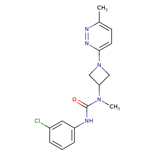 1-(3-chlorophenyl)-3-methyl-3-[1-(6-methylpyridazin-3-yl)azetidin-3-yl]urea