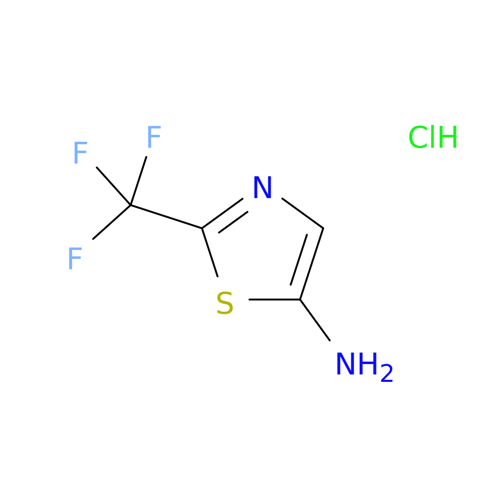 2-(trifluoromethyl)-1,3-thiazol-5-amine hydrochloride