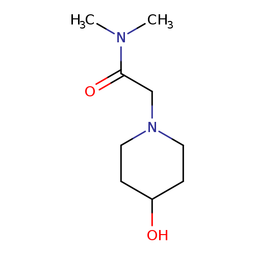 2-(4-Hydroxypiperidin-1-yl)-n,n-dimethylacetamide
