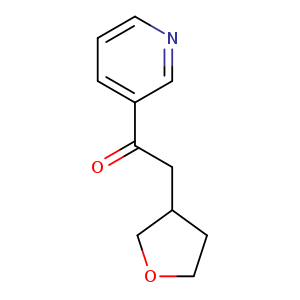 2-(oxolan-3-yl)-1-(pyridin-3-yl)ethan-1-one