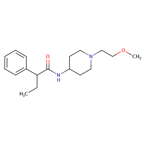 N-[1-(2-methoxyethyl)piperidin-4-yl]-2-phenylbutanamide