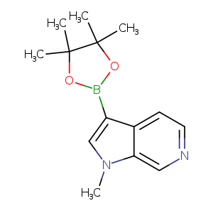 1-Methyl-3-(4,4,5,5-tetramethyl-1,3,2-dioxaborolan-2-yl)-pyrrolo[2,3-c]pyridine