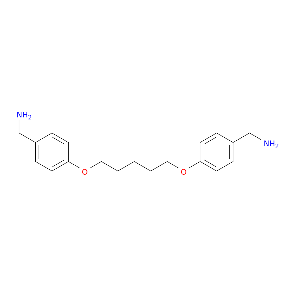 (4,4'-(Pentane-1,5-diylbis(oxy))bis(4,1-phenylene))dimethanamine 2hcl