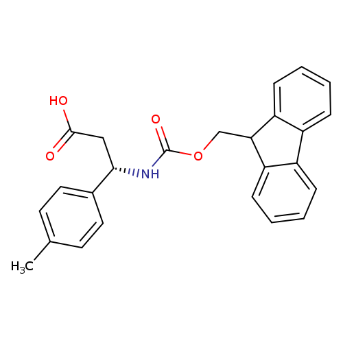 Benzenepropanoic acid, b-[[(9H-fluoren-9-ylmethoxy)carbonyl]amino]-4-methyl-,(bS)-