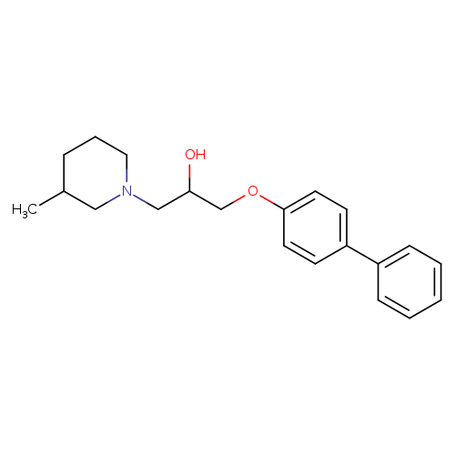 1-{[1,1'-biphenyl]-4-yloxy}-3-(3-methylpiperidin-1-yl)propan-2-ol