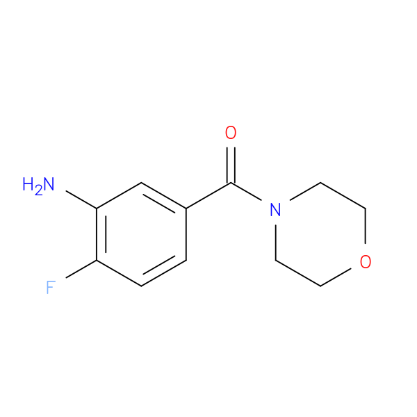 (3-Amino-4-fluorophenyl)(morpholino)methanone