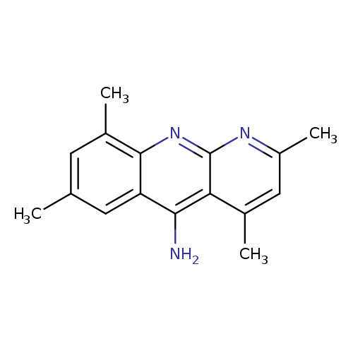 2,4,7,9-Tetramethylbenzo[b]-1,8-naphthyridin-5-amine