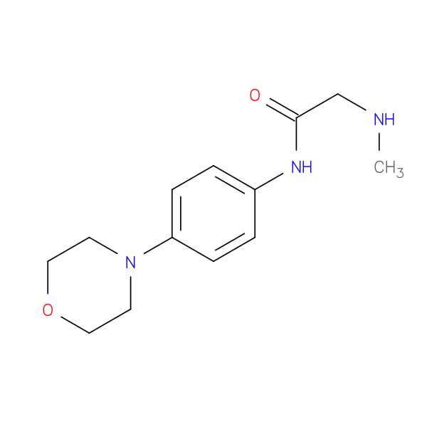 2-(methylamino)-N-[4-(morpholin-4-yl)phenyl]acetamide