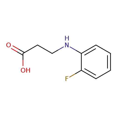 N-(2-Fluorophenyl)-3-aminopropionic acid