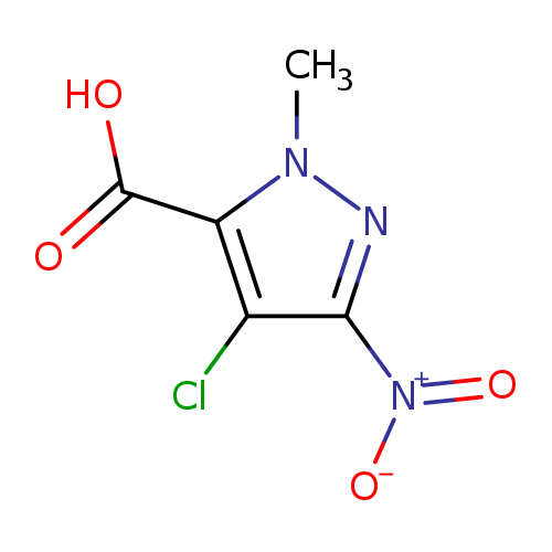 4-Chloro-1-methyl-3-nitro-1H-pyrazole-5-carboxylic acid