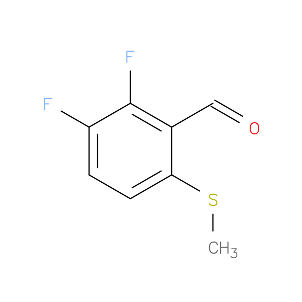 2,3-Difluoro-6-(methylthio)benzaldehyde