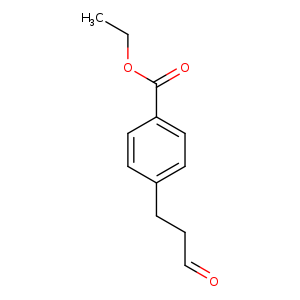 Benzoic acid, 4-(3-oxopropyl)-, ethyl ester