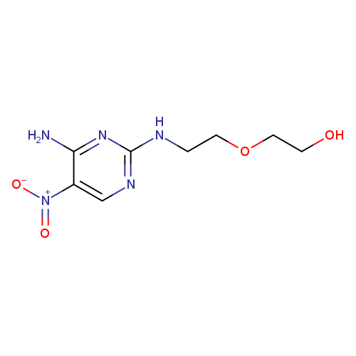 2-{2-[(4-amino-5-nitropyrimidin-2-yl)amino]ethoxy}ethan-1-ol