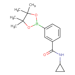 3-(Cyclopropylaminocarbonyl)phenylboronic acid, pinacol ester