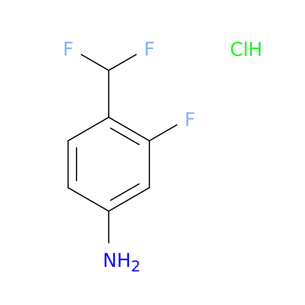 4-(difluoromethyl)-3-fluoroaniline hydrochloride