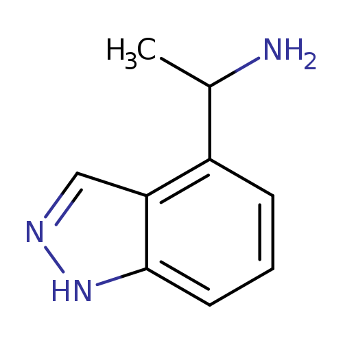 1H-Indazole-4-methanamine, α-methyl-